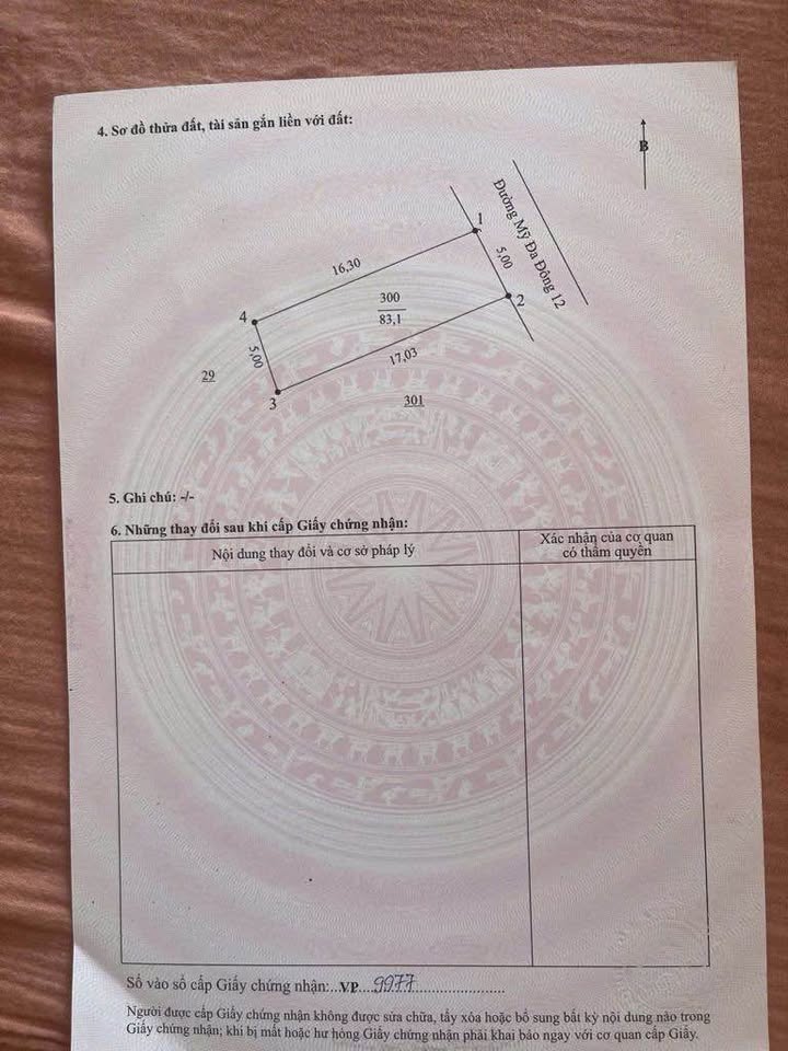 Đất Nền Mỹ Đa Đông 12, Đà Nẵng 83m² - Tiềm Năng Tăng Giá Vượt Trội!