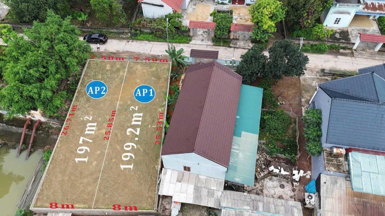 Đất nền Mỹ Đức 199m² thỏa thuận - Đường ô tô