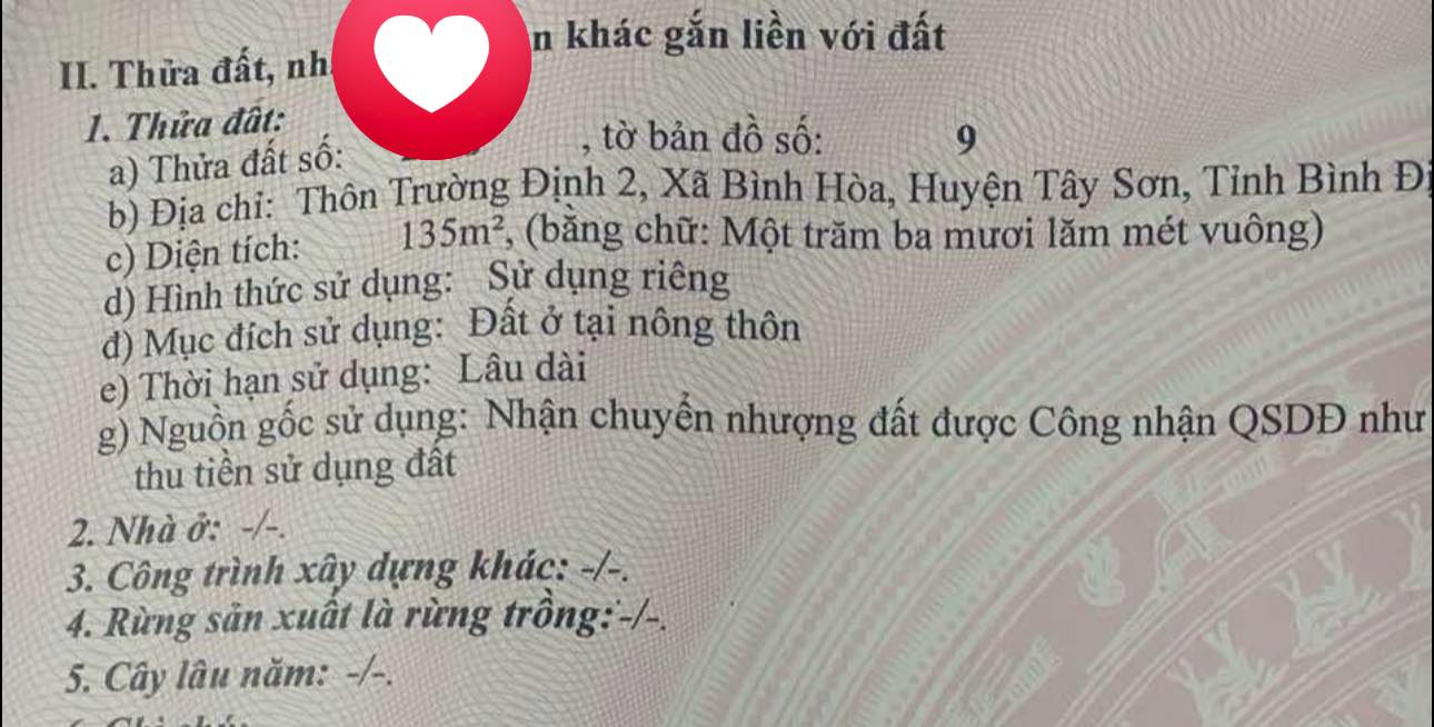 Đất nền Bình Hòa 135m² - Ô tô vào tận nơi, giá chỉ 399 triệu!