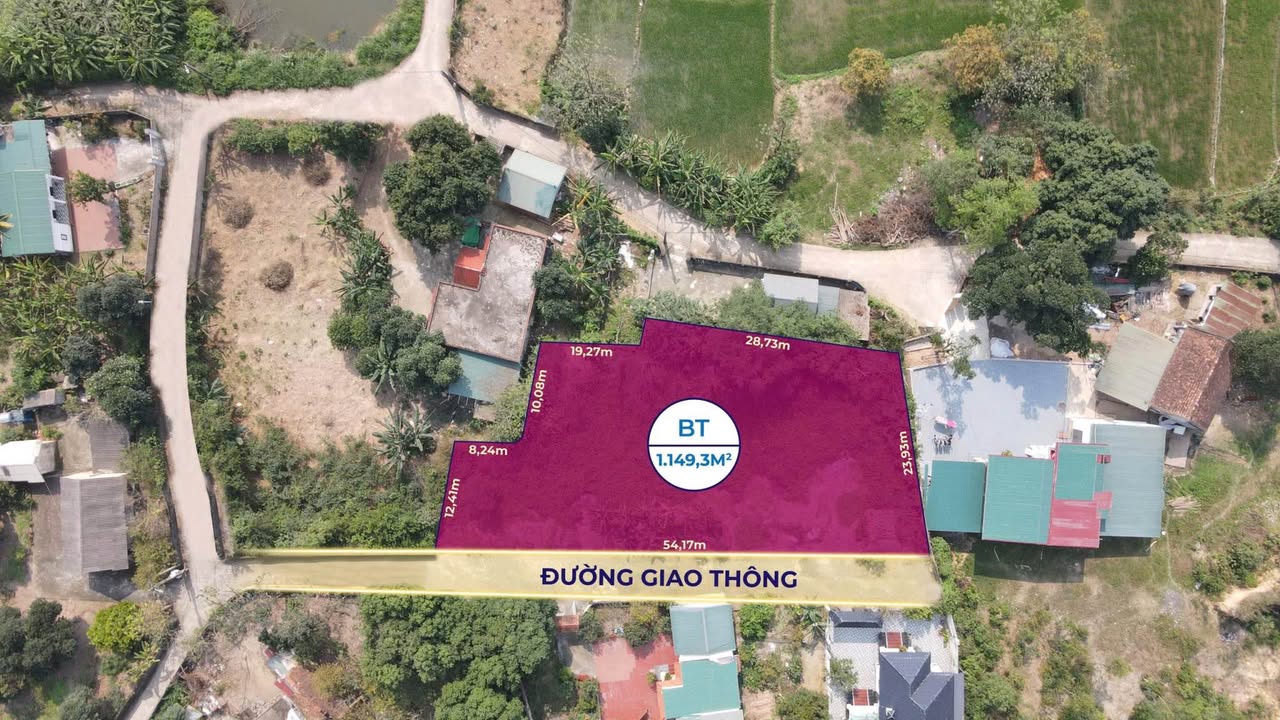 Đất nền Tam Đảo, Vĩnh Phúc 1149m² - Sổ đỏ chính chủ