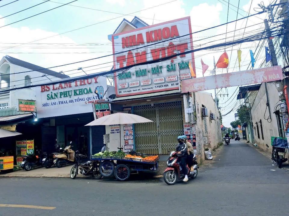 Nhà Phố Mặt Tiền Chợ Phú Thọ, Biên Hòa 120m² - Đầu Tư Sinh Lời!