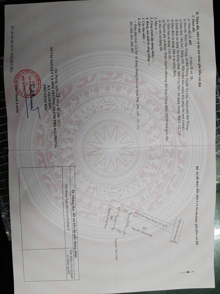 Đất nền An Trường, An Lão 61.5m² giá 7xx triệu - Sổ đỏ chính chủ!