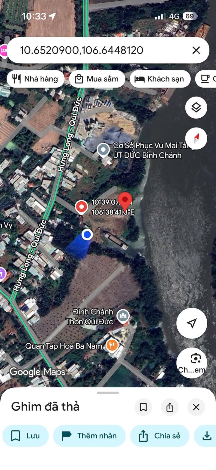 Cho thuê đất kho bãi 6000m² mặt sông Bình Chánh - Sẵn sàng kinh doanh