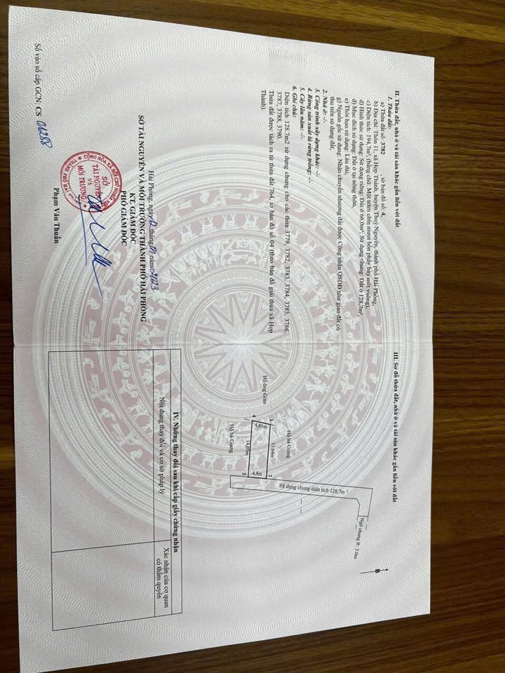 Đất nền 66m² An Dương, Hải Phòng - Sổ đỏ, Ngõ ô tô, Giá đầu tư