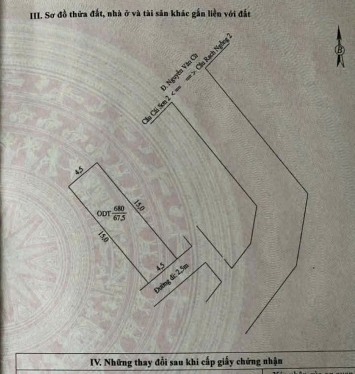 Bán Đất An Khánh Ninh Kiều 67.5m² - Giá Tốt 1.85 Tỷ