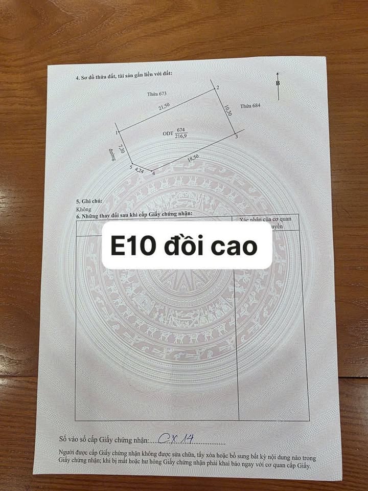 Đất nền Tam Điệp 216.9m² - View phong thủy, Tiềm năng tăng giá!