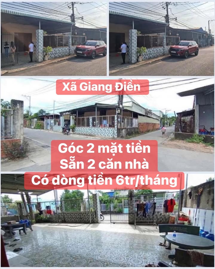 Đất Giang Điền 349m² (100m² thổ cư) - 2 Nhà Trọ Cho Thuê 6 Triệu/Tháng - Giá 3.5 Tỷ