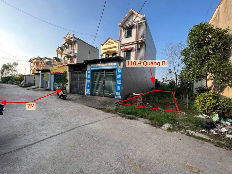 Đất nền Quảng Bị Chương Mỹ 110.4m² - Sổ đỏ chính chủ, tiềm năng tăng giá!