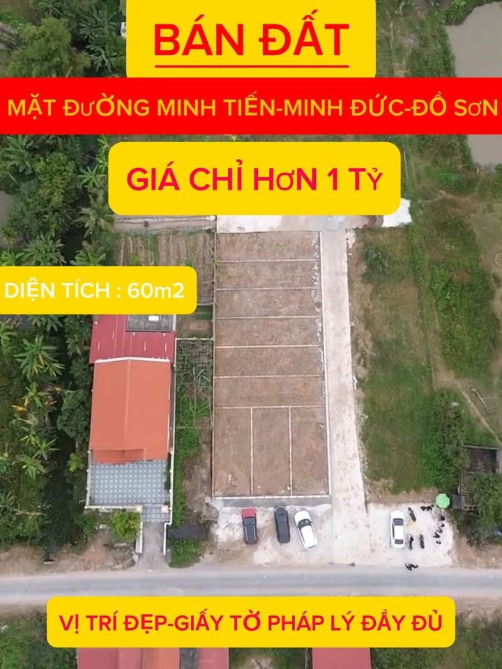 Đất Nền Đồ Sơn 60m² - Sổ Đỏ Riêng, Giá Tốt