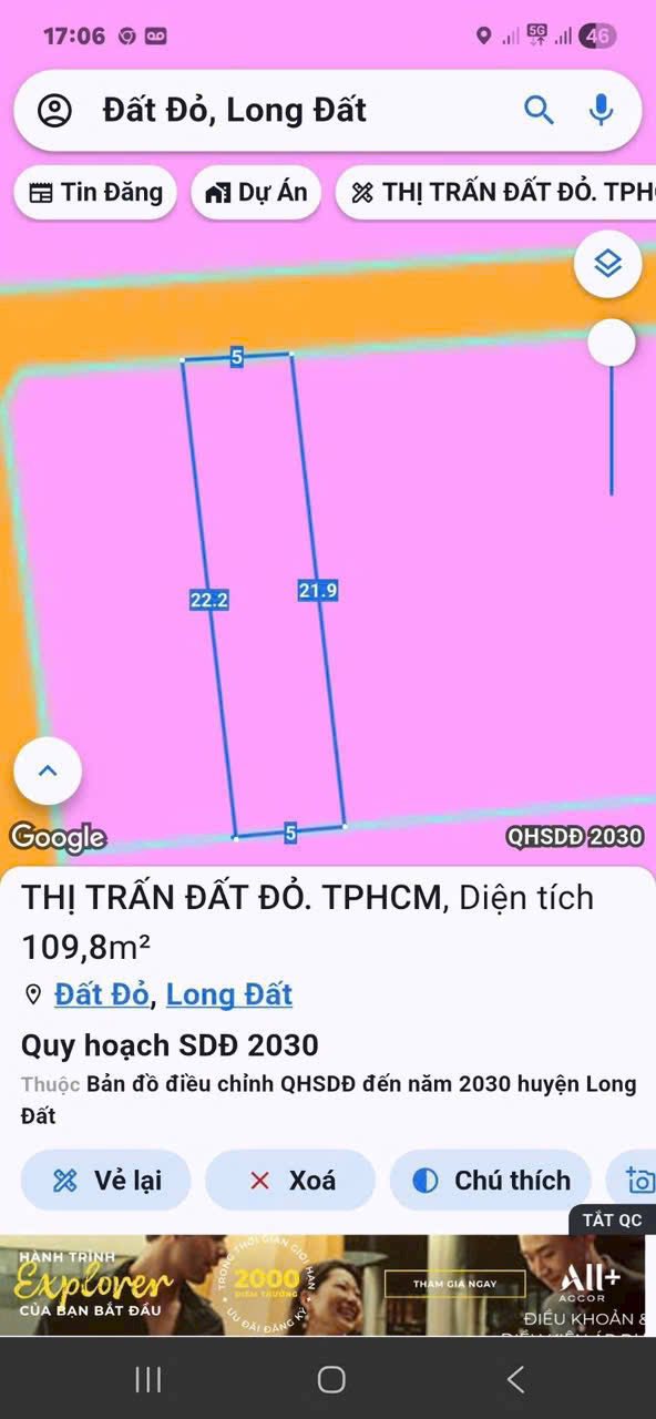 Đất Thị Trấn Đất Đỏ 110m² Sổ Đỏ - Cơ Hội An Cư Đầu Tư