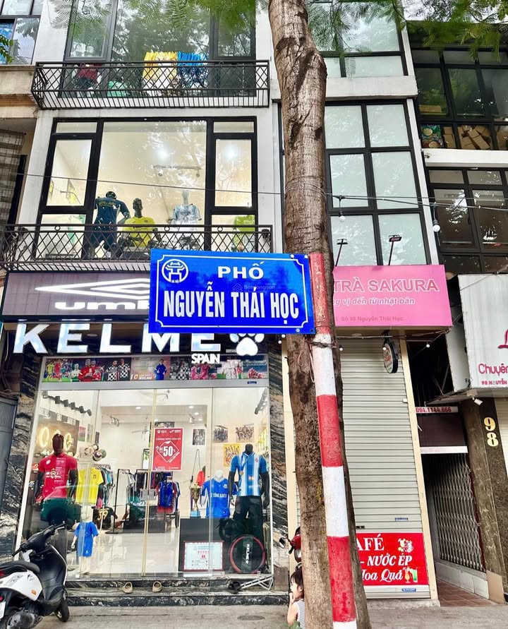 Nhà Phố Nguyễn Thái Học 45m² - Mặt Tiền Kinh Doanh, Bán Gấp!