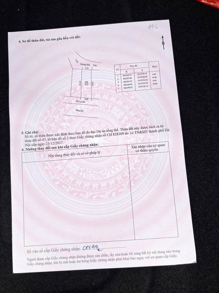 Đất nền QL6 Hà Đông 95m² - Sổ đỏ chính chủ, đầu tư sinh lời!