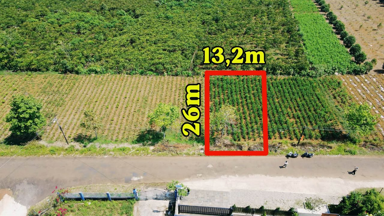 Mặt Tiền Tản Đà Bảo Lộc 258m² - Giảm Sâu Còn 2.77 Tỷ - Sổ Đỏ Thổ Cư