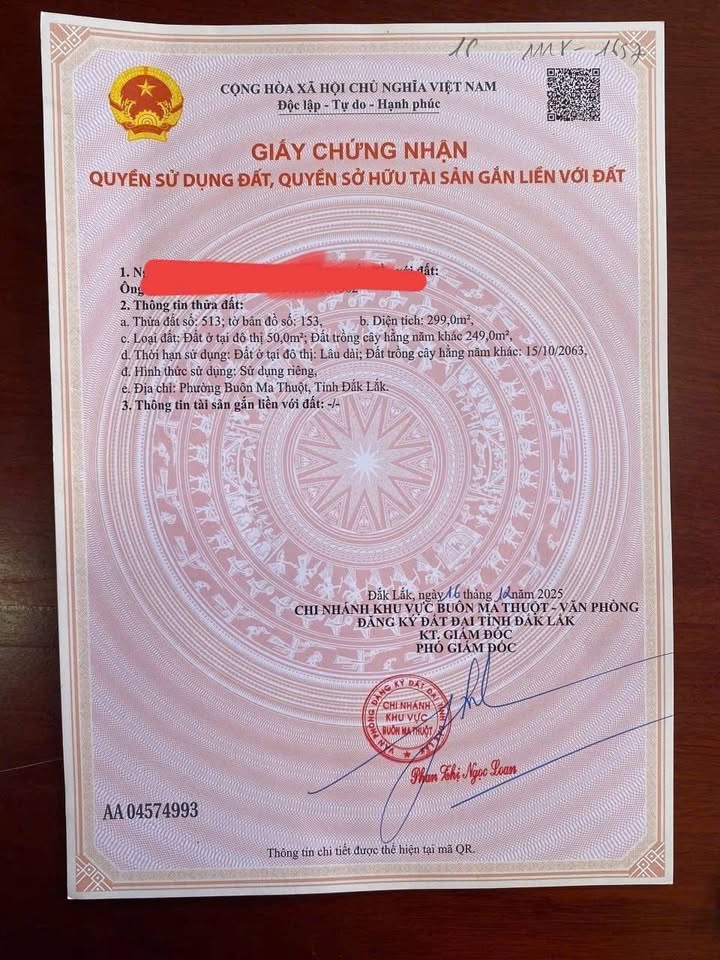 Đất Vàng Buôn Ma Thuột - Mặt Tiền Liên Thôn 300m² - Sổ Đỏ, Giá 1.48 Tỷ