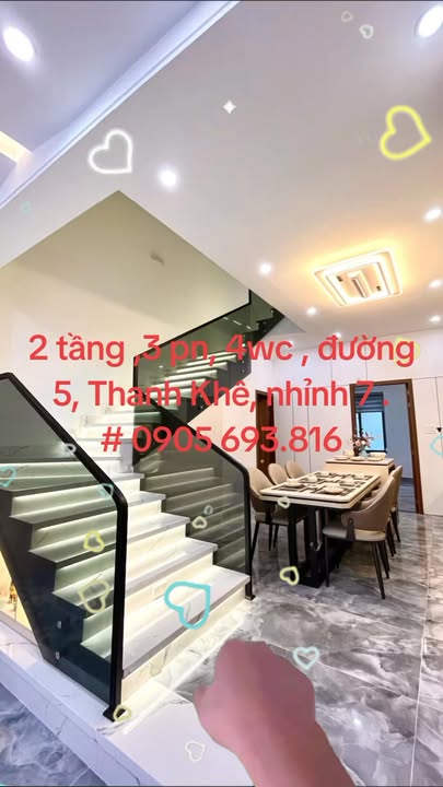Nhà 2 Tầng Hòa Xuân 75m² - Trung Tâm Thanh Khê, Sẵn Sàng Vào Ở