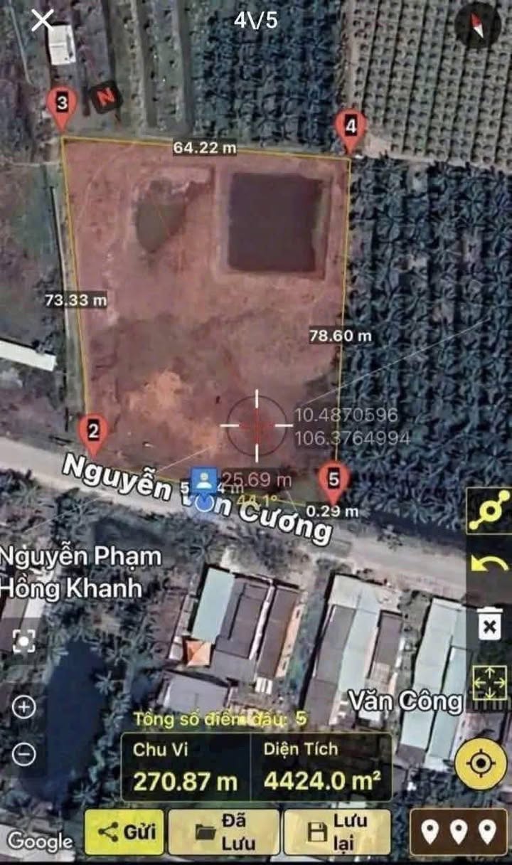 Đất nền 4700m² P. Tân Khánh, Long An - Tiềm năng tăng giá vượt trội!