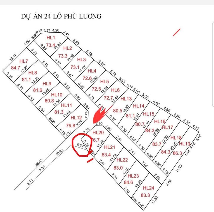 Đất nền Quế Võ 73m² - Sổ đỏ chính chủ, đường to thông thoáng!