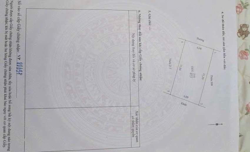 Đất nền Nho Quan, Ninh Bình 72m² - Sổ đỏ chính chủ, đường to ô tô!