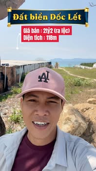 Đất Nền 118m² Ninh Thủy, Khánh Hòa - Sổ Hồng, Gần Biển Dốc Lết