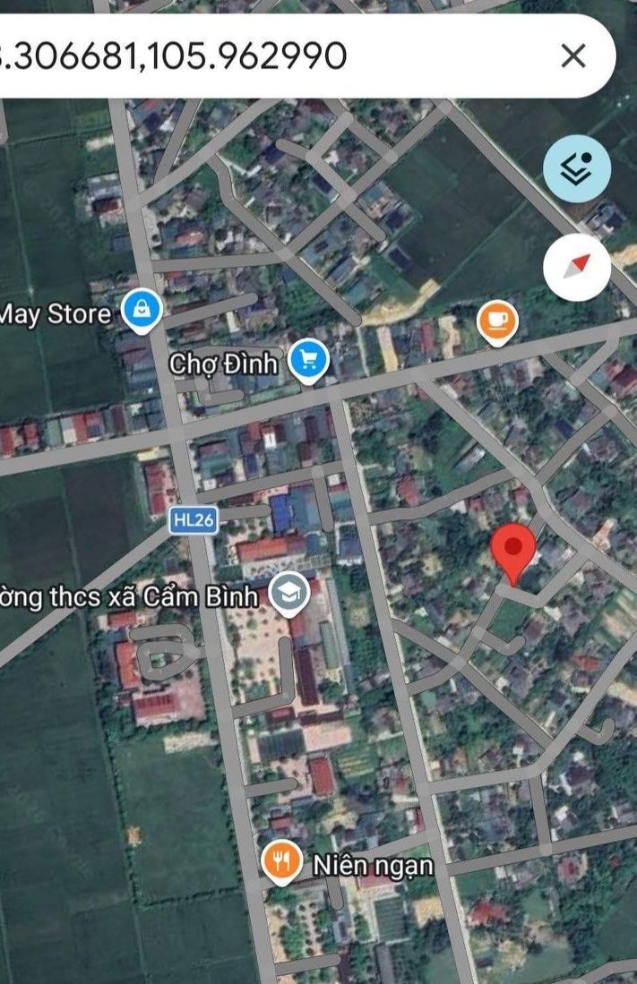 Đất Nền Cẩm Bình, Hà Tĩnh - 200m² Thổ Cư, Giá Tốt