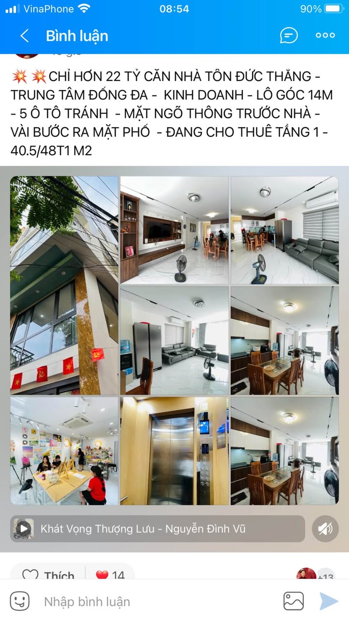 Nhà Mặt Ngõ Kinh Doanh Tôn Đức Thắng, Đống Đa - 48m², 5 Ô Tô Tránh, Giá 22 Tỷ