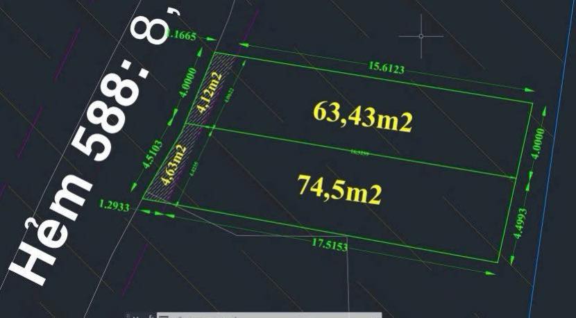 Bán Đất 68m² Hẻm 588 Tỉnh Lộ 10, Q6 - Sổ Hồng Riêng, Giá 4.5 Tỷ