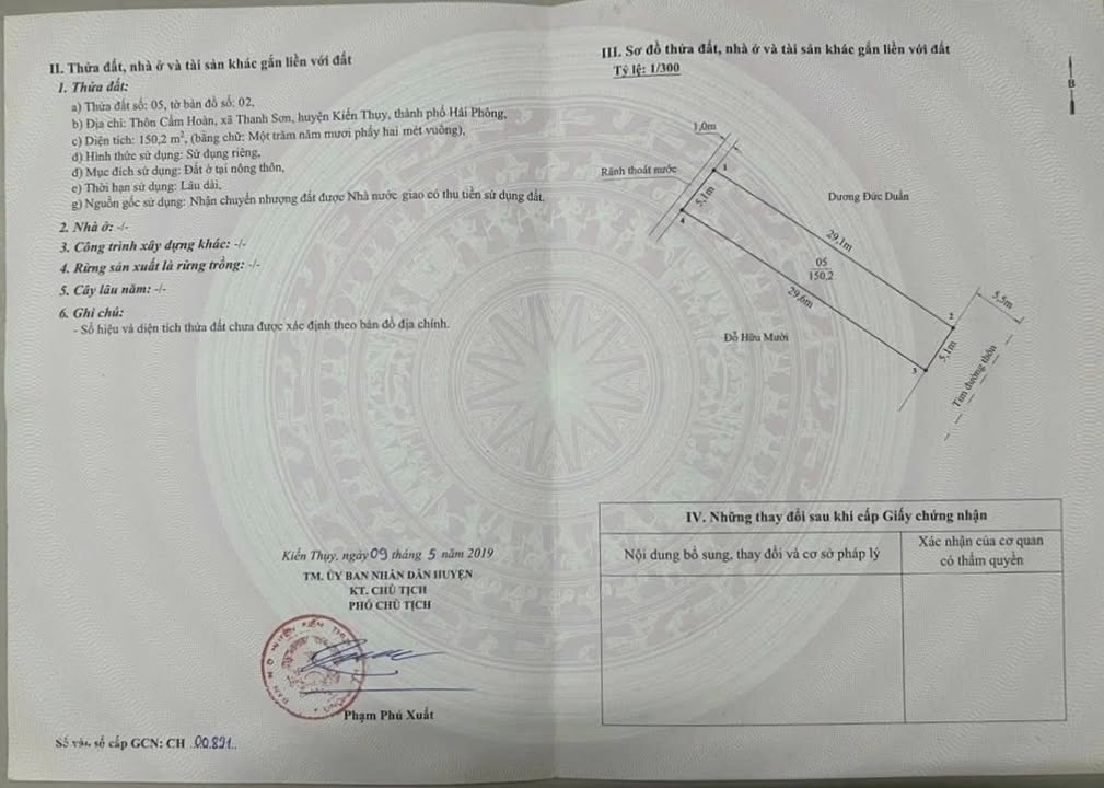 Đất nền Kiến Thụy 150,2m² từ 3 tỷ - Sổ đỏ chính chủ!