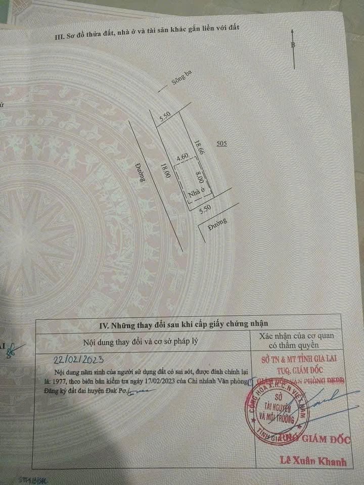 Đất nền Xã Phú An 99m² view sông, sổ đỏ chính chủ!