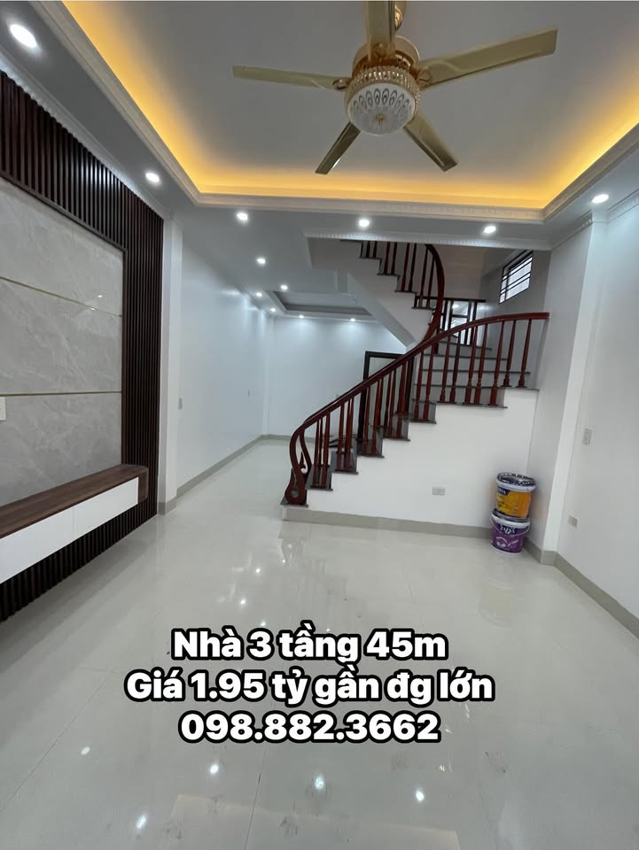 Nhà 3 Tầng 45m² Trần Lãm, Thái Bình - Giá 1.95 Tỷ