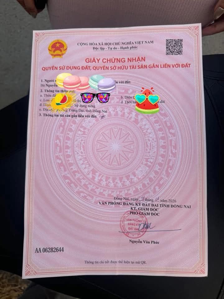 Đất Nền Biệt Thự Trảng Dài, Biên Hòa - 100m² Sổ Hồng Riêng, Kinh Doanh Tự Do