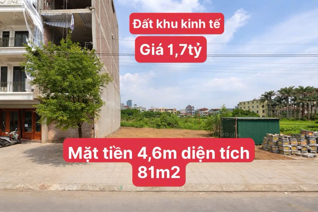 Đất nền Dương Kinh 81m² giá 1.7 tỷ - Tiềm năng tăng giá!