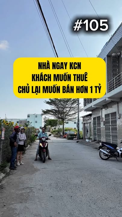 Nhà Phố 40m² Kinh Doanh Cạnh KCN Cầu Tràm - 1.6 Tỷ