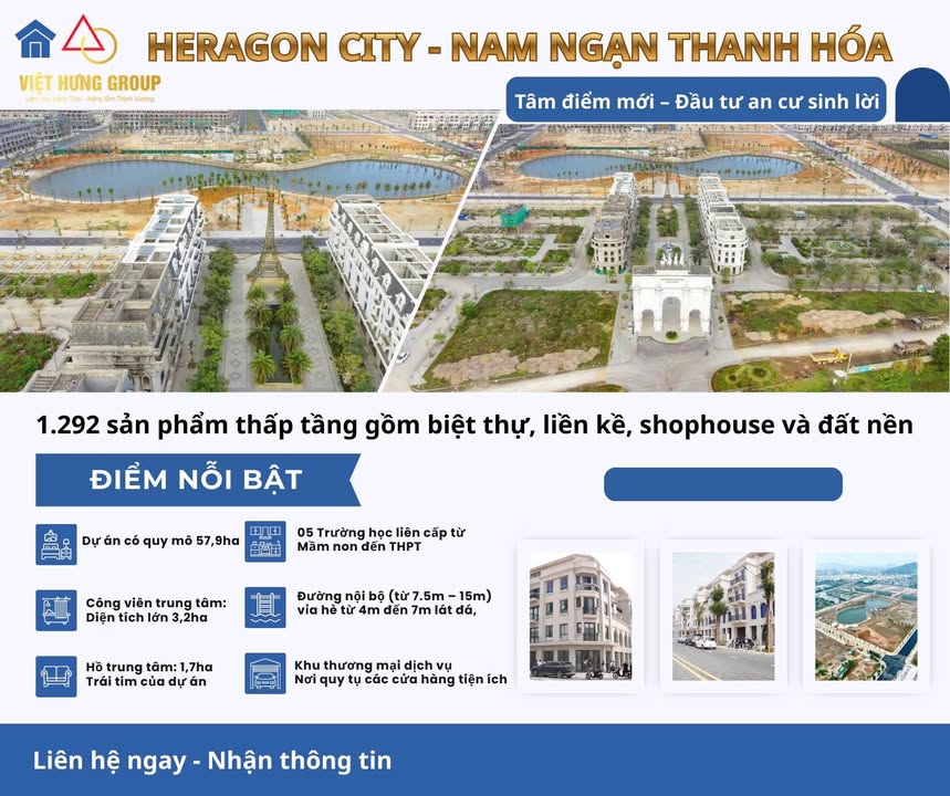 Đất nền Central Riverside Thanh Hóa 57.9ha Sổ đỏ chính chủ