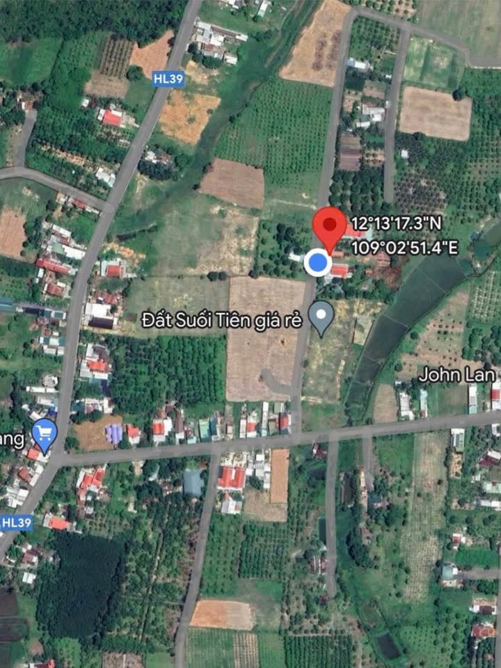 Đất nền Xã Suối Tiên, Diên Khánh 1016m² - Sổ đỏ chính chủ!