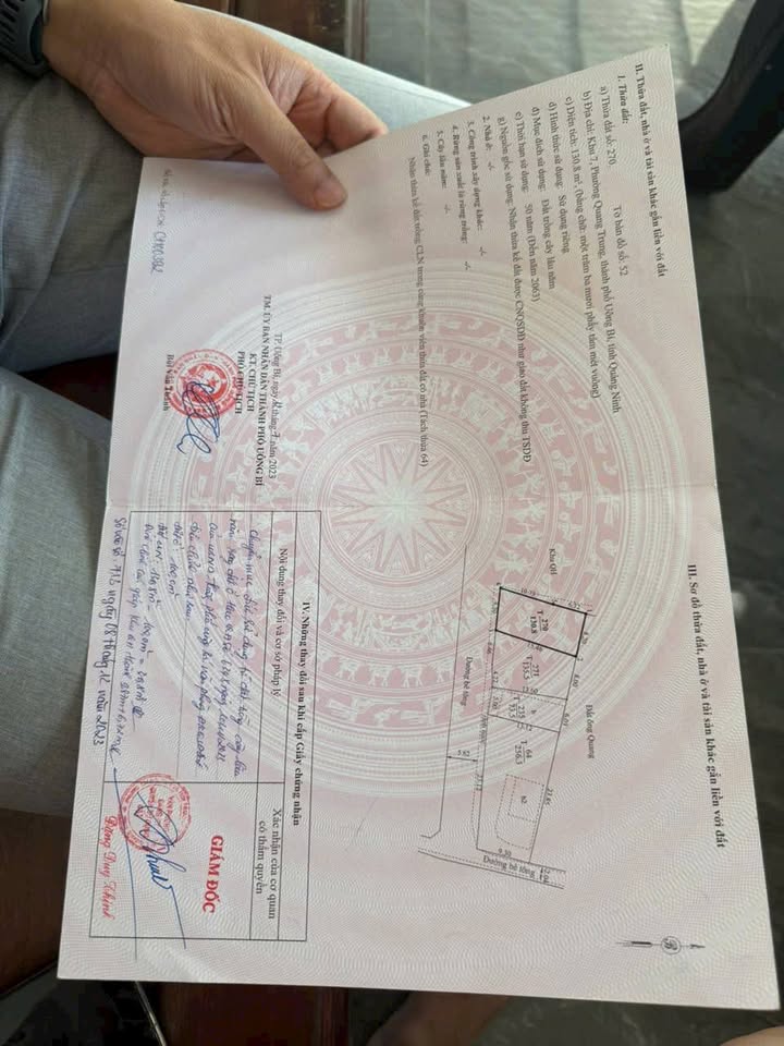 Đất nền Uông Bí 130m² - Sổ đỏ chính chủ, tiềm năng tăng giá!