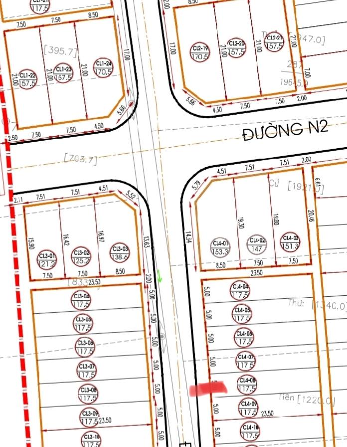 Đất nền Yên Chính 117.5m² - Tiềm năng tăng giá vượt trội!