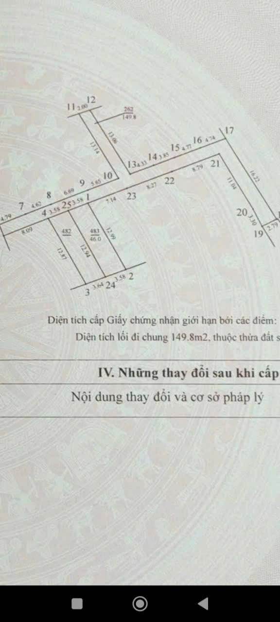 Đất nền Hoè Thị, Phương Canh 57m² - Ngõ thông ô tô, tiềm năng tăng giá!