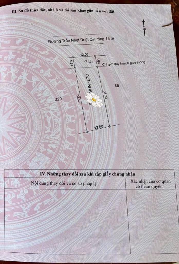 Đất Mặt Tiền Trần Nhật Duật, Buôn Hồ - 396m² Thổ Cư, Hướng Bắc, 9.9 Tỷ