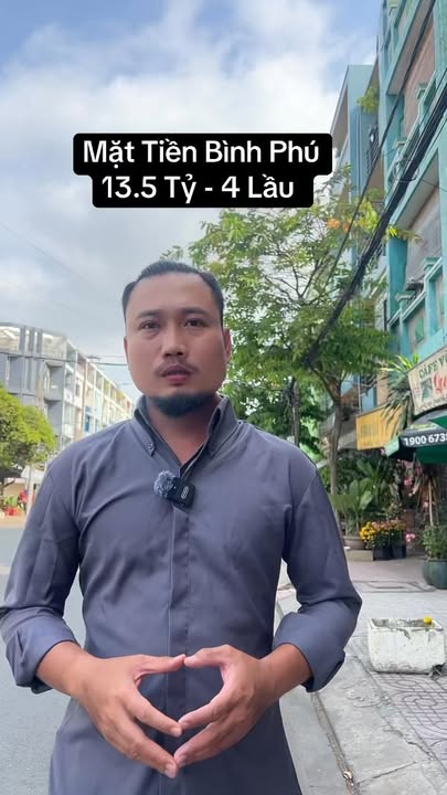 Nhà phố Quận 6 72m² giá 13.5 tỷ - Mặt tiền kinh doanh đắc địa!