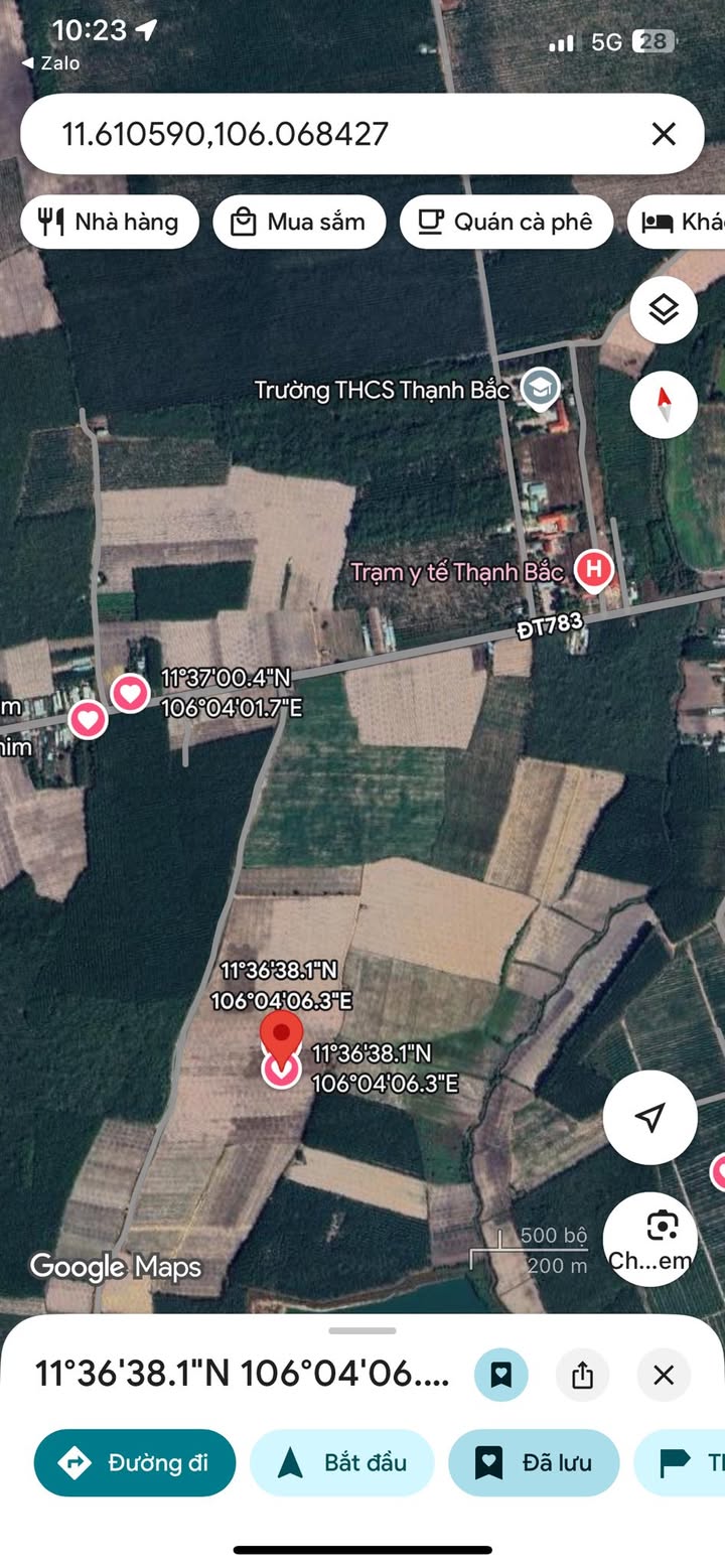 Đất Vườn Thạnh Bình, Tân Biên 2000m² giá 220 triệu - Giá đầu tư tốt!