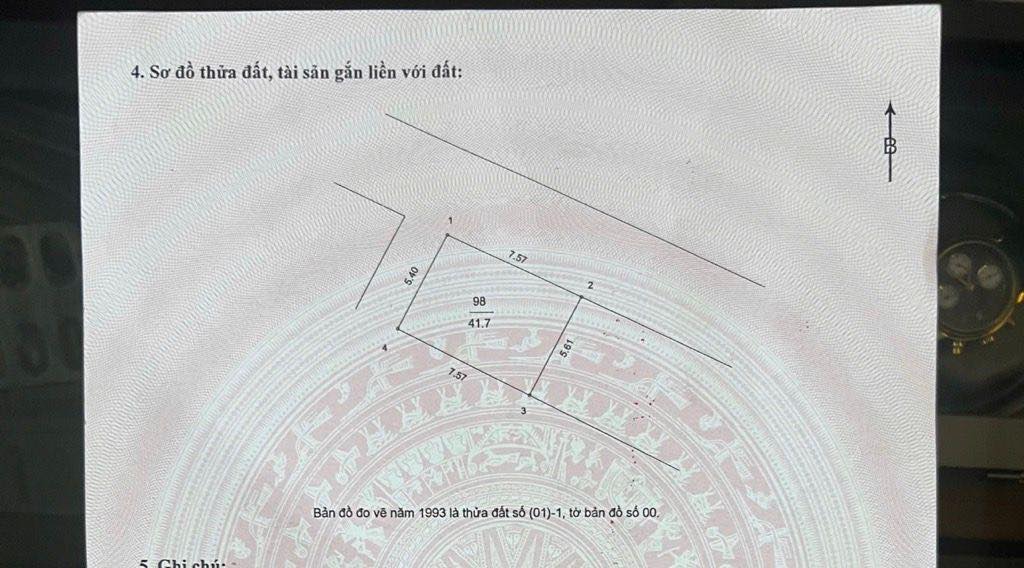 Đất nền Ngọc Thụy, Long Biên 42m² - Sổ đỏ chính chủ!