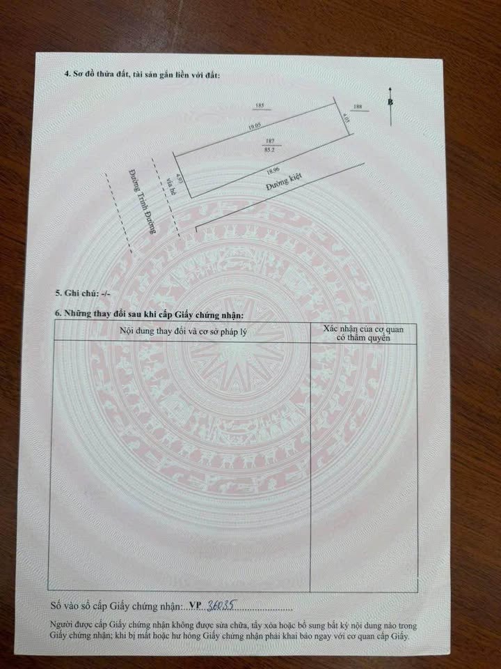 Đất nền Trinh Đường 82m², Thanh Khê - Sổ đỏ chính chủ, bán gấp!