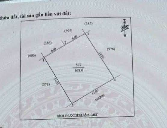 Đất nền Nghi Phú 168m² TP Vinh - Sổ đỏ chính chủ, đường ô tô 12m