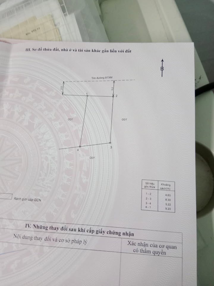 Bán Đất Thị Trấn Diêu Trì 42m² - Sổ Đỏ Sẵn Sàng
