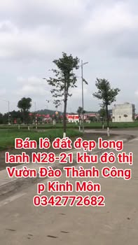 Đất nền E Dãy N28 Lô 21 Hải Phòng - 85.5m² - Hướng Quốc Lộ - Đầu tư sinh lời