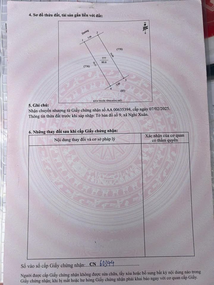 Đất Nghi Lộc 80m² - Sổ Đỏ Sẵn Sàng - Gần Trường THPT Nghi Lộc 3