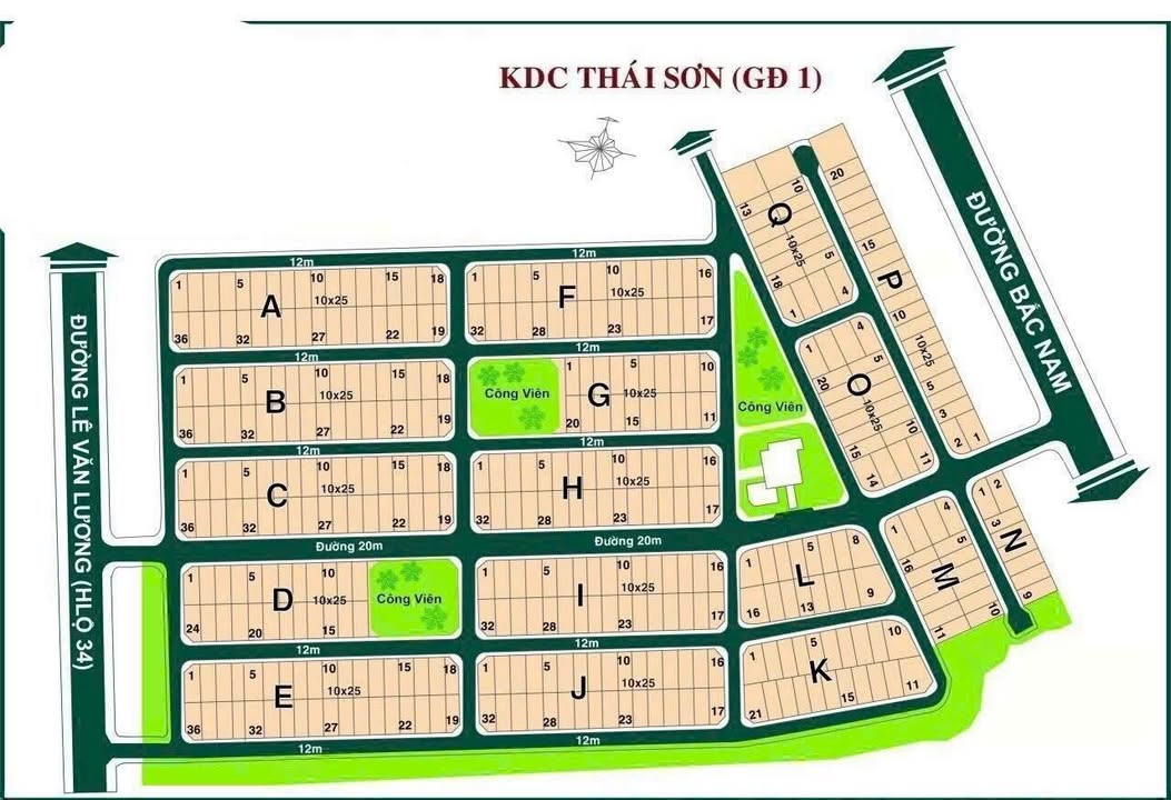 Đất Nền Lô Góc KDC Thái Sơn, Q1 - 253.7m² - 20 Tỷ - Cơ Hội Đầu Tư Vàng