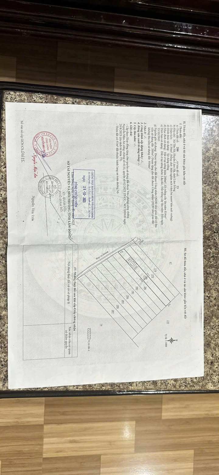 Đất nền Xã Tân Hà, Lâm Hà 4320m² - Sổ đỏ chính chủ