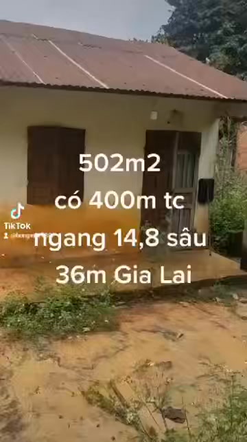 Bán Gấp Nhà Cấp 4 505m² 2 Mặt Đường Chư Prông, Gia Lai - Giá 490 Triệu