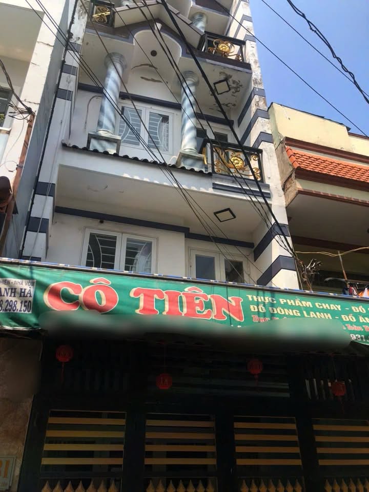 Nhà Cho Thuê 4 Tầng Hẻm Xe Hơi Bùi Tư Toàn, Bình Tân - 11 Triệu/Tháng